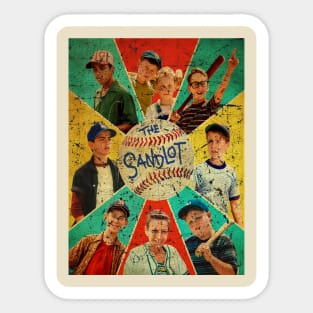 The Sandlot Gang vintage Sticker